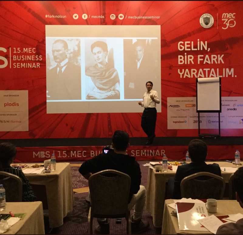 İstanbul, Bilkent MEC Business Seminar – Karizmatik Liderlik Konferansı